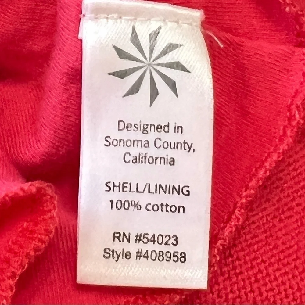 Athleta Coral Crochet Trim Cotton Sun Dress - Picture 11 of 11